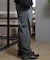 【限定】DEAR LAUREL(ディアローレル)タックワイドパンツ ロングパンツ ロンパン ワンタック 無地 シンプル D24F3104 ユニセックス メンズ ムラサキスポーツ限定