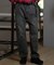 【限定】DEAR LAUREL(ディアローレル)ウェビングベルトパンツ ストレッチデニム ロングパンツ 無地 シンプル D24F3105 ユニセックス メンズ ムラサキスポーツ限定