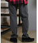 【限定】DEAR LAUREL(ディアローレル)ウェビングベルトパンツ ストレッチデニム ロングパンツ 無地 シンプル D24F3105 ユニセックス メンズ ムラサキスポーツ限定
