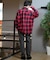 【限定】DEAR LAUREL(ディアローレル)ウェビングベルトパンツ ストレッチデニム ロングパンツ 無地 シンプル D24F3105 ユニセックス メンズ ムラサキスポーツ限定