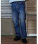 【限定】DEAR LAUREL(ディアローレル)ウェビングベルトパンツ ストレッチデニム ロングパンツ 無地 シンプル D24F3105 ユニセックス メンズ ムラサキスポーツ限定