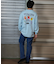 【限定】DEAR LAUREL(ディアローレル)ウェビングベルトパンツ ストレッチデニム ロングパンツ 無地 シンプル D24F3105 ユニセックス メンズ ムラサキスポーツ限定