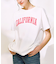 RIKKA FEMME(リッカファム)半袖Tシャツ フロントプリントTシャツ リラックスシルエット/RF25SS07/レディース/ムラサキスポーツ