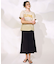 RIKKA FEMME(リッカファム)半袖Tシャツ フロントプリントTシャツ リラックスシルエット/RF25SS07/レディース/ムラサキスポーツ