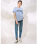 RIKKA FEMME(リッカファム)半袖Tシャツ フロントプリントTシャツ リラックスシルエット/RF25SS07/レディース/ムラサキスポーツ