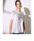 RIKKA FEMME(リッカファム)半袖Tシャツ キラキラ箔プリント/RF25SS09/レディース/ムラサキスポーツ