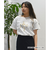 RIKKA FEMME(リッカファム)半袖Tシャツ キラキラ箔プリント/RF25SS09/レディース/ムラサキスポーツ