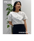 RIKKA FEMME(リッカファム)半袖Tシャツ キラキラ箔プリント/RF25SS09/レディース/ムラサキスポーツ