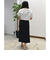 RIKKA FEMME(リッカファム)半袖Tシャツ キラキラ箔プリント/RF25SS09/レディース/ムラサキスポーツ
