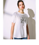 RIKKA FEMME(リッカファム)半袖Tシャツ キラキラ箔プリント/RF25SS09/レディース/ムラサキスポーツ
