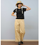RIKKA FEMME(リッカファム)半袖Tシャツ ピグメントヘンリーネック/RF25SS12/レディース/ムラサキスポーツ