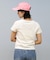 RIKKA FEMME(リッカファム)半袖Tシャツ ピグメントヘンリーネック/RF25SS12/レディース/ムラサキスポーツ
