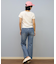 RIKKA FEMME(リッカファム)半袖Tシャツ ピグメントヘンリーネック/RF25SS12/レディース/ムラサキスポーツ