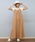 RIKKA FEMME(リッカファム)半袖Tシャツ ピグメントヘンリーネック/RF25SS12/レディース/ムラサキスポーツ