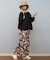 RIKKA FEMME(リッカファム)半袖シャツ ブラウス RF25SS19 レディース ムラサキスポーツ