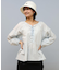 RIKKA FEMME(リッカファム)半袖シャツ ブラウス RF25SS19 レディース ムラサキスポーツ