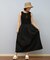 RIKKA FEMME(リッカファム)ノースリーブワンピース ロングワンピ ゆったりシルエット RF25SS24 レディース ムラサキスポーツ