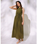 RIKKA FEMME(リッカファム)ノースリーブワンピース ロングワンピ ゆったりシルエット RF25SS24 レディース ムラサキスポーツ