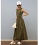RIKKA FEMME(リッカファム)ノースリーブワンピース ロングワンピ ゆったりシルエット RF25SS24 レディース ムラサキスポーツ
