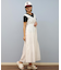 RIKKA FEMME(リッカファム)バックオープンティアードワンピース RF25SS25 レディース ムラサキスポーツ