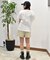 RIKKA FEMME(リッカファム)ロープベルト付きショートパンツ/RF25SS26/レディース/ムラサキスポーツ