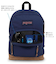 JanSport(ジャンスポーツ)28L RIGHT PACK ライトパック  JS0A4QVA003/NAVY/バックパック デイパック リュック/ユニセックス メンズ レディース ムラサキスポーツ