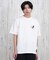 【ムラサキスポーツ限定】FORGET NEVER(フォーゲットネバー)半袖Tシャツ バックプリント 252OO1ST554FN/ユニセックス メンズ  ムラサキスポーツ