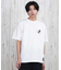 【ムラサキスポーツ限定】FORGET NEVER(フォーゲットネバー)半袖Tシャツ バックプリント 252OO1ST554FN/ユニセックス メンズ  ムラサキスポーツ
