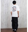 【ムラサキスポーツ限定】FORGET NEVER(フォーゲットネバー)半袖Tシャツ バックプリント 252OO1ST554FN/ユニセックス メンズ  ムラサキスポーツ