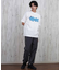 【ムラサキスポーツ限定】FORGET NEVER(フォーゲットネバー)半袖Tシャツ バックプリント 252OO1ST555FN/ユニセックス メンズ  ムラサキスポーツ