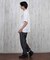 【ムラサキスポーツ限定】FORGET NEVER(フォーゲットネバー)半袖Tシャツ バックプリント 252OO1ST555FN/ユニセックス メンズ  ムラサキスポーツ