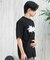 【ムラサキスポーツ限定】FORGET NEVER(フォーゲットネバー)半袖Tシャツ バックプリント 252OO1ST555FN/ユニセックス メンズ  ムラサキスポーツ