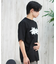 【ムラサキスポーツ限定】FORGET NEVER(フォーゲットネバー)半袖Tシャツ バックプリント 252OO1ST555FN/ユニセックス メンズ  ムラサキスポーツ