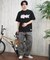 【ムラサキスポーツ限定】FORGET NEVER(フォーゲットネバー)半袖Tシャツ バックプリント 252OO1ST555FN/ユニセックス メンズ  ムラサキスポーツ