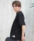 【ムラサキスポーツ限定】FORGET NEVER(フォーゲットネバー)半袖Tシャツ バックプリント 252OO1ST556FN/ユニセックス メンズ  ムラサキスポーツ
