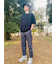 【ムラサキスポーツ限定】COMP US(コンプ アス)COVEROSS WIDE STRAIGHT PANTS (カバロスワイドストレートパンツ)ロングパンツ 25SSCU-06PN/ユニセックス メンズ  ムラサキスポーツ