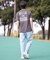 BILLABONG(ビラボン)半袖Tシャツ バックプリント BF011-201 BF011201/ユニセックス メンズ ムラサキスポーツ
