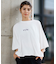 BILLABONG(ビラボン)クロップド丈Tシャツ 半袖Tシャツ バックプリント ルーズフィット BF013-206 BF013206/レディース ムラサキスポーツ