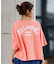 BILLABONG(ビラボン)クロップド丈Tシャツ 半袖Tシャツ バックプリント ルーズフィット BF013-206 BF013206/レディース ムラサキスポーツ