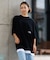 BILLABONG(ビラボン)ビッグシルエット 半袖Tシャツ フェイクレイヤードTシャツ BF013-214 BF013214/レディース ムラサキスポーツ
