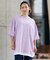 BILLABONG(ビラボン)ビッグシルエット 半袖Tシャツ フェイクレイヤードTシャツ BF013-214 BF013214/レディース ムラサキスポーツ
