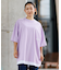 BILLABONG(ビラボン)ビッグシルエット 半袖Tシャツ フェイクレイヤードTシャツ BF013-214 BF013214/レディース ムラサキスポーツ