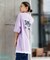 BILLABONG(ビラボン)ビッグシルエット 半袖Tシャツ フェイクレイヤードTシャツ BF013-214 BF013214/レディース ムラサキスポーツ