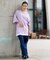 BILLABONG(ビラボン)ビッグシルエット 半袖Tシャツ フェイクレイヤードTシャツ BF013-214 BF013214/レディース ムラサキスポーツ