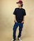 HANES(ヘインズ)半袖Tシャツ 無地 ヘビーウェイト BEEFY-T ビーフィーT H5180/ユニセックス メンズ ムラサキスポーツ