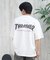 【ムラサキスポーツ限定】THRASHER スラッシャー 半袖Tシャツ フロントプリント オーバーサイズ 252TH1ST039/ユニセックス メンズ ムラサキスポーツ