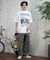 【ムラサキスポーツ限定】THRASHER スラッシャー 半袖Tシャツ フロントプリント オーバーサイズ 252TH1ST039/ユニセックス メンズ ムラサキスポーツ