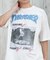 【ムラサキスポーツ限定】THRASHER スラッシャー 半袖Tシャツ フロントプリント オーバーサイズ 252TH1ST039/ユニセックス メンズ ムラサキスポーツ