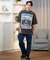【ムラサキスポーツ限定】THRASHER スラッシャー 半袖Tシャツ フロントプリント オーバーサイズ 252TH1ST039/ユニセックス メンズ ムラサキスポーツ