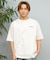 RVCA(ルーカ)半袖Tシャツ バックプリント オーバーサイズ BF041-250 BF041250/ユニセックス メンズ ムラサキスポーツ